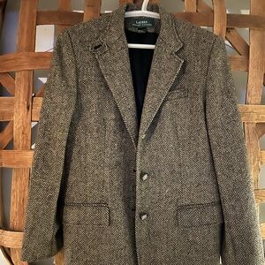 Lauren RALPH LAUREN Women’s Herringbone Tweed Blazer